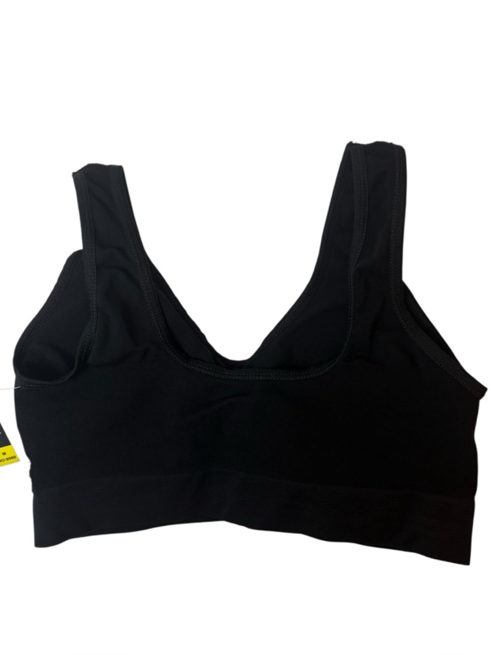 Coobie Seamless Wireless Comfort Bra Black Womens M  Style# 9060 NWT - Picture 3 of 4